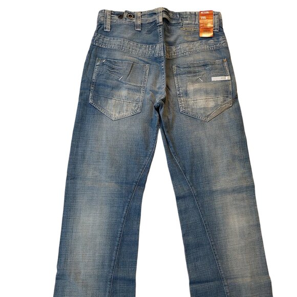 G-Star Raw RADAR SLACKS New Envil Denim Trash Wash Wide Leg Jeans Sz 31 x 34 NWT - Picture 6 of 11